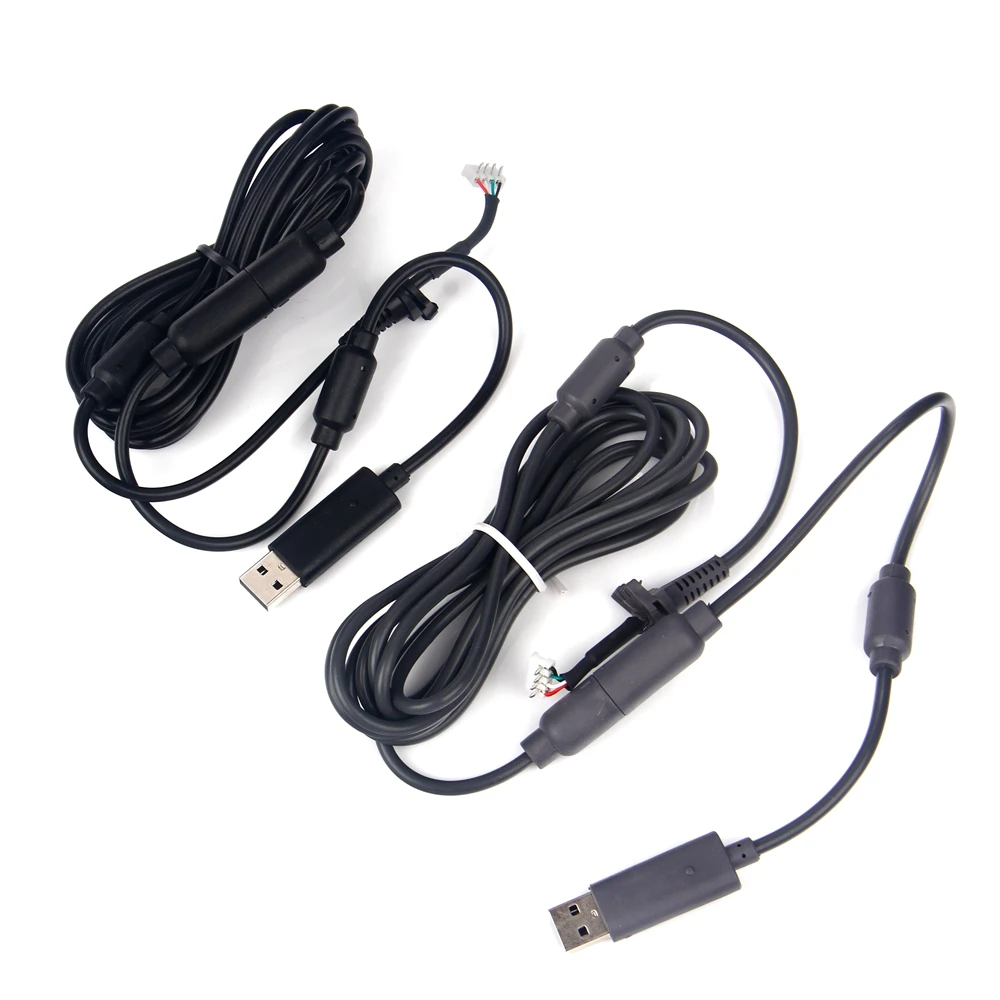 BAAQII USB 4Pin кабель линии+ отрывной адаптер замена подходит для Xbox 360 проводной контроллер AA4258-AA4259