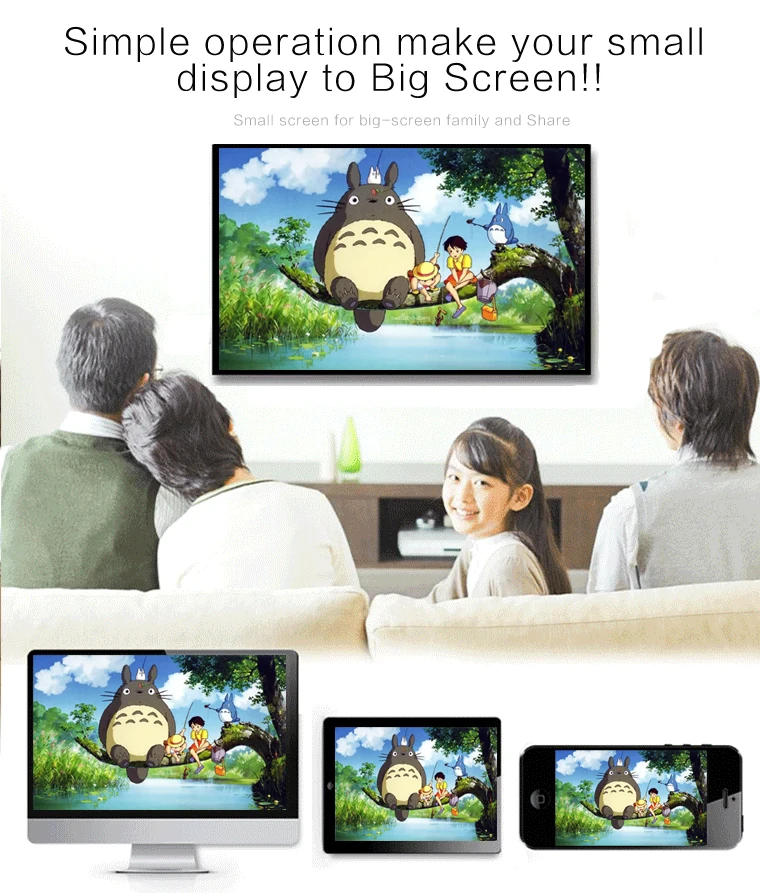 MiraScreen F1 TV Stick OTA Smart HD Dongle Беспроводной приемник DLNA Airplay Miracast oneanycasting PK Chromecast M2