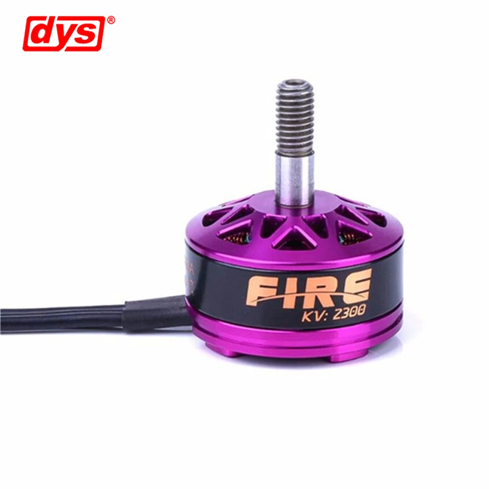 4 шт./лот DYS огонь 2206 2100KV 2300KV 2600KV 2-4S бесщеточный двигатель 2 CW/2 CCW для 200 210 220 280 FPV Racing