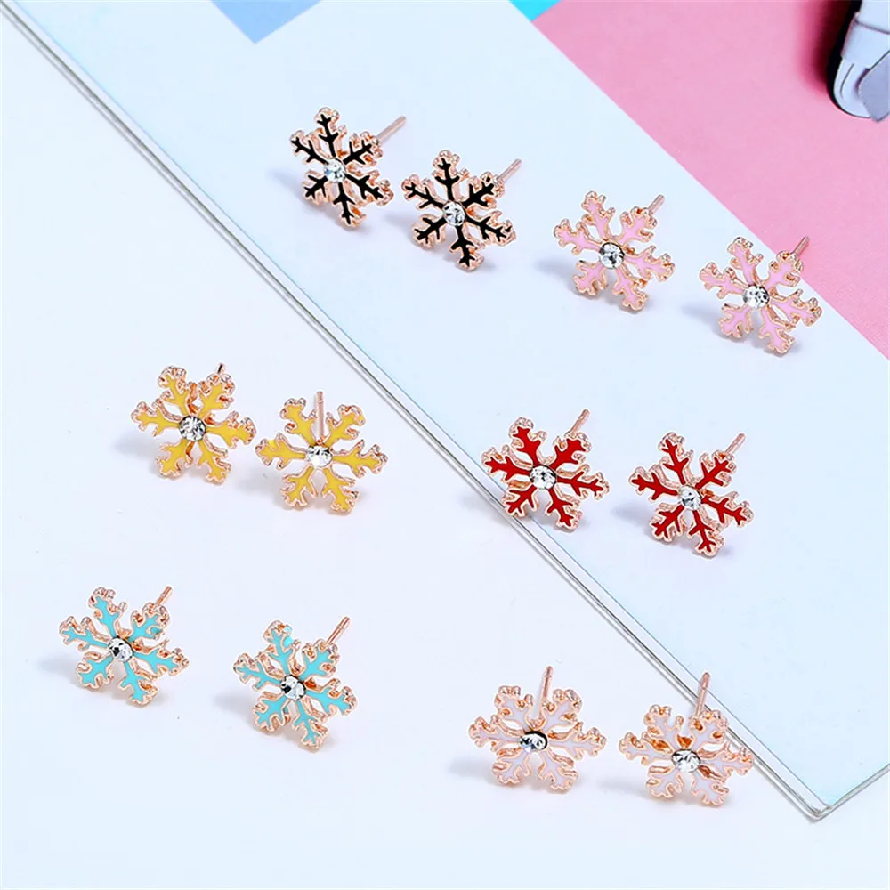 Женские серьги-гвоздики из эмали | Украшения и аксессуары