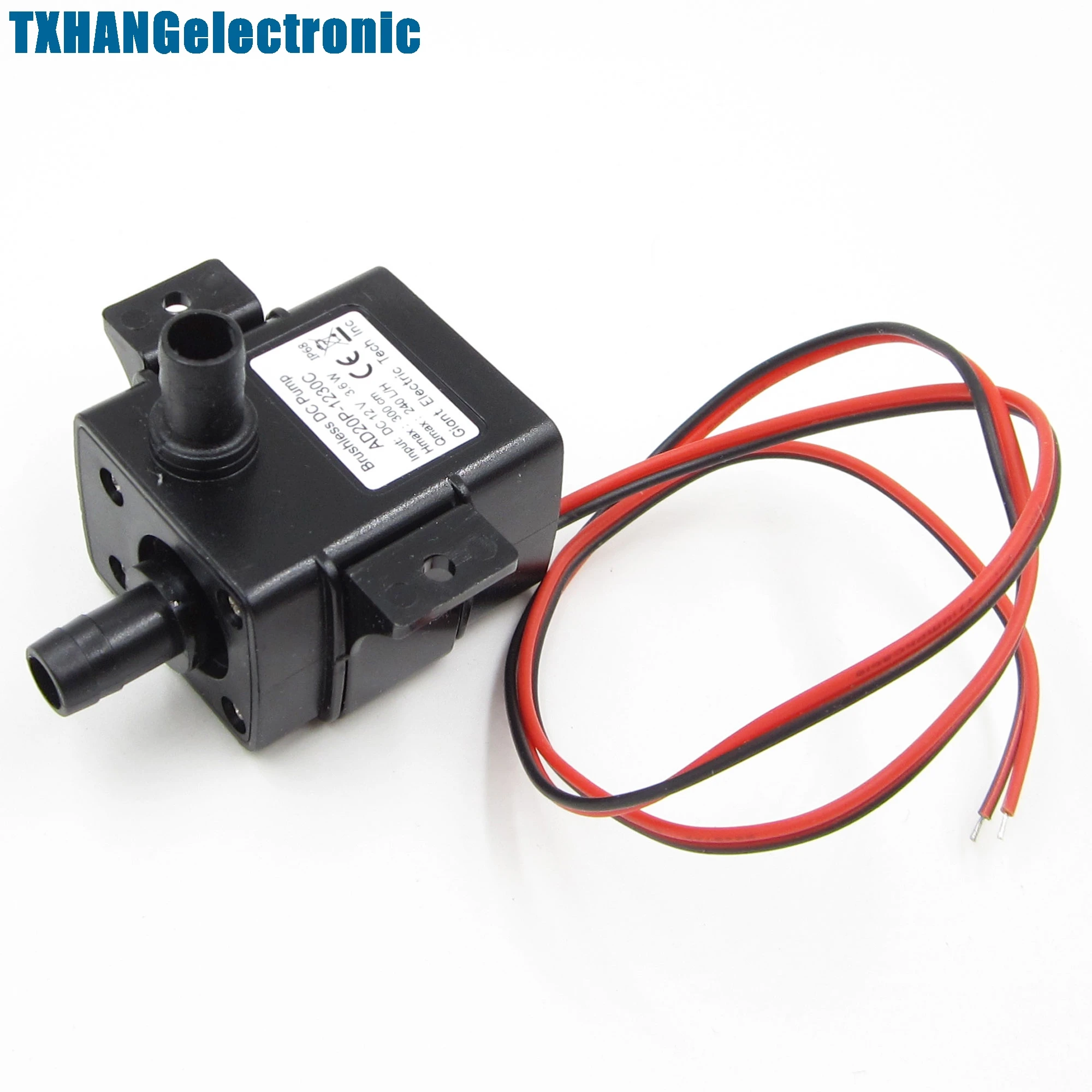 DC 12 В 3 м 240 л/ч Ультра тихий бесщеточный двигатель погружной бассейн Водяной насос