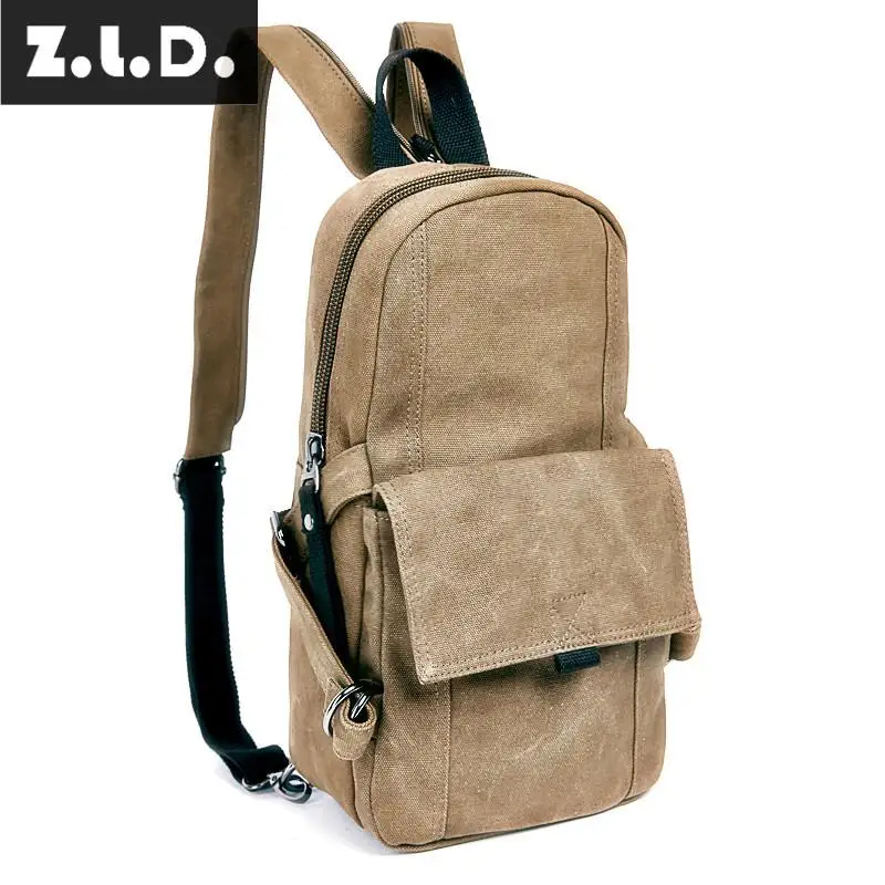 Z.L.D. Новый Модный женский рюкзак брендовый дизайн Холщовая Сумка в стиле ретро