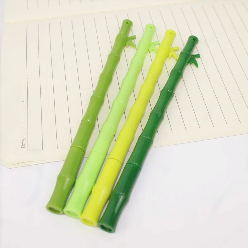Artificial Plants Fresh bamboo pen wholesale kawaii modelling neutral black students creative felt-tip pens | Дом и сад