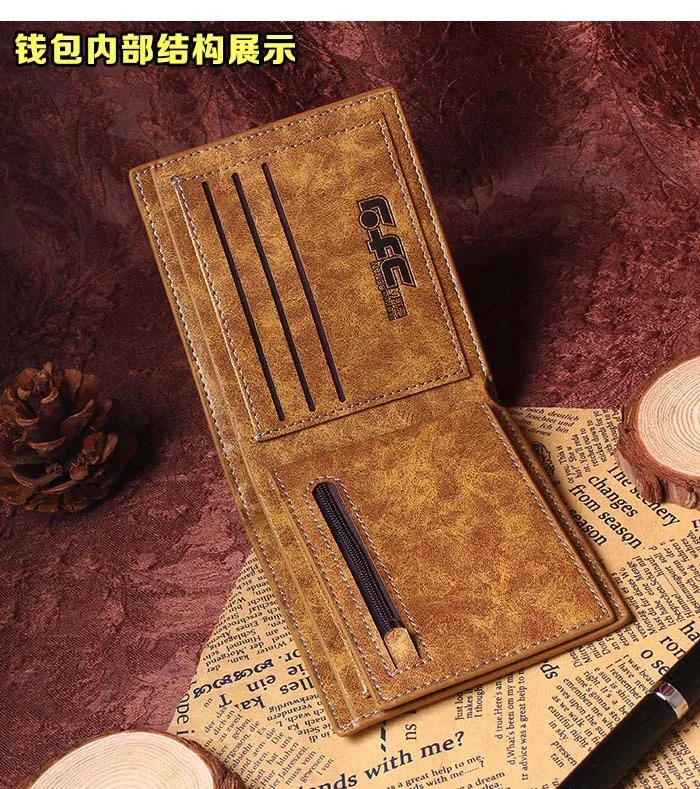 Кошелек из искусственной кожи с принтом японского аниме детектива Конана|wallet