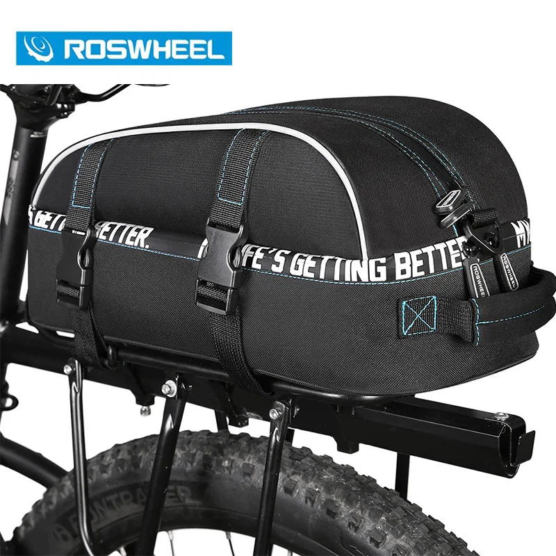 

Roswheel Rainproof Bag, 8L Multifunctional Bicycle Frame Bag Bicycle Shelf Practical Shoulder Bag Riding Goods 141416