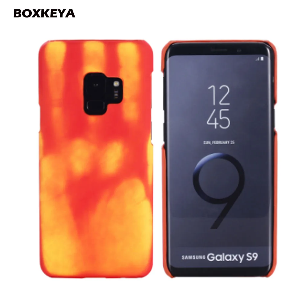A750 Термальность Сенсор Чехлы для samsung Примечание 10 Pro 9 8 S7 S8 S9 S10 рlus Lite E A8 2018 A6 плюс