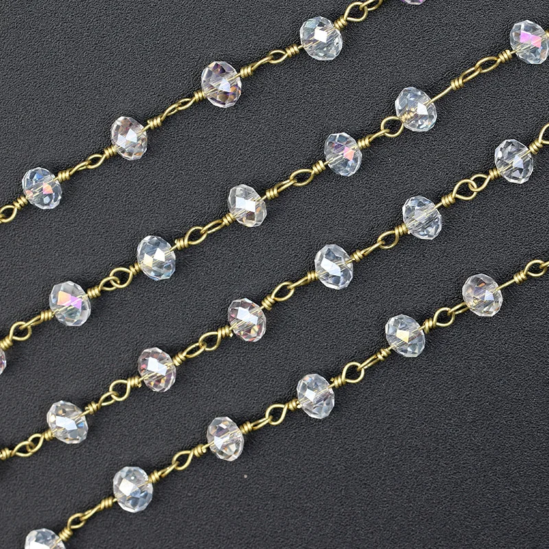 5 м сделай сам ювелирное изделие с позолотой провод в оболочке и украшениями виде