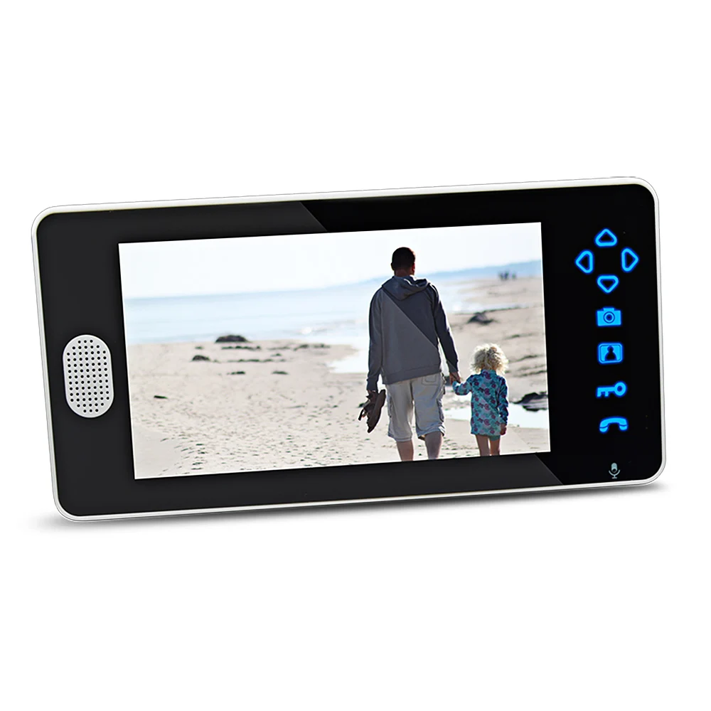 Fimei 7 ''lcd Цифровой глазок беспроводной дверной звонок ночного видения 120