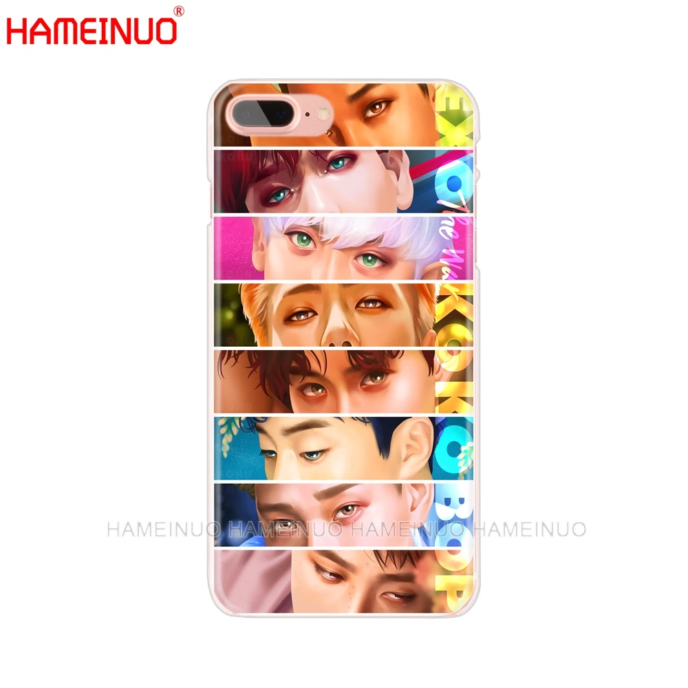 HAMEINUO Kpop exo чехол для сотового телефона Lucky one iphone X 8 7 6 4 4s 5 5s SE 5c 6s plus | Мобильные