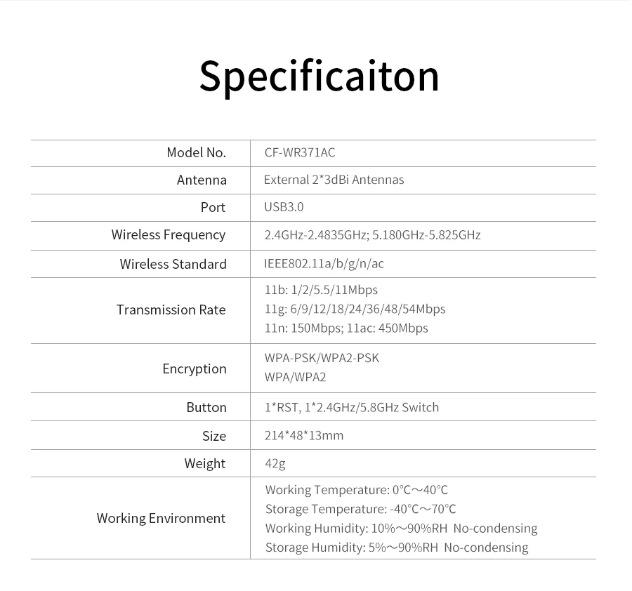5G антенна с усилителем Wi-Fi usb ac wifi router600Mbps usb ac Wifi ретранслятор 3 шт. двухдиапазонный беспроводной расширитель усилитель сигнала