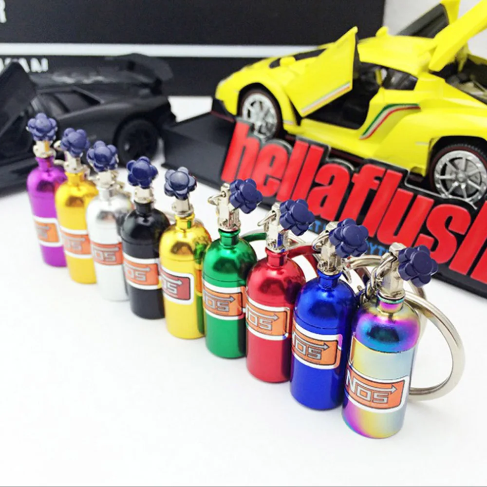 Turbo NOS Закись азота брелок для ключей Stash Pill Box Storag