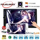 Автомагнитола 2 Din, 7 дюймов, Bluetooth, MirrorLink, MP5, мультимедийный проигрыватель, сенсорный экран, радио, автомагнитола, стерео, HD TFUSB