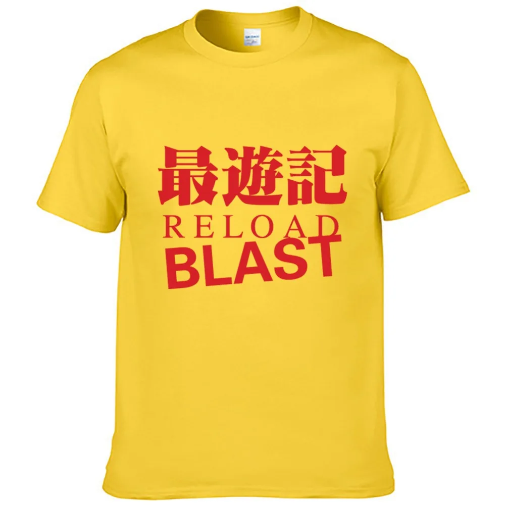 Saiyuki RELOAD BLAST футболка анимационный комикс Косплей модные азатоты | Мужская одежда