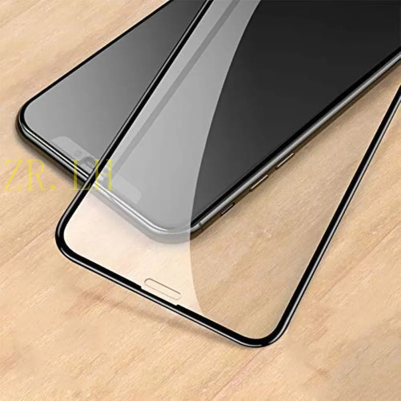 9D закаленное стекло для iPhone X XR XS Max защита экрана полное покрытие 8 7 6 6s Plus защитное
