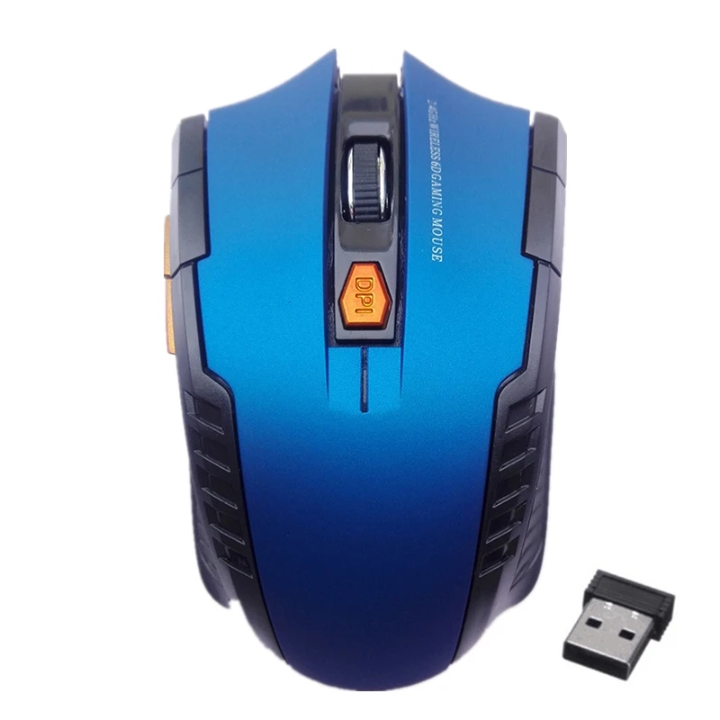 Забавная Форма 2 4 ГГц Беспроводная оптическая игровая мышь беспроводная с