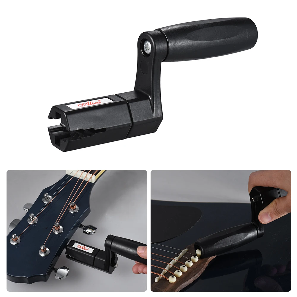 A009CP Multifunctional Guitar String Peg Winder Bridge Pin Puller Electric Screwdriver Drill Bit Repair Tool | Спорт и развлечения