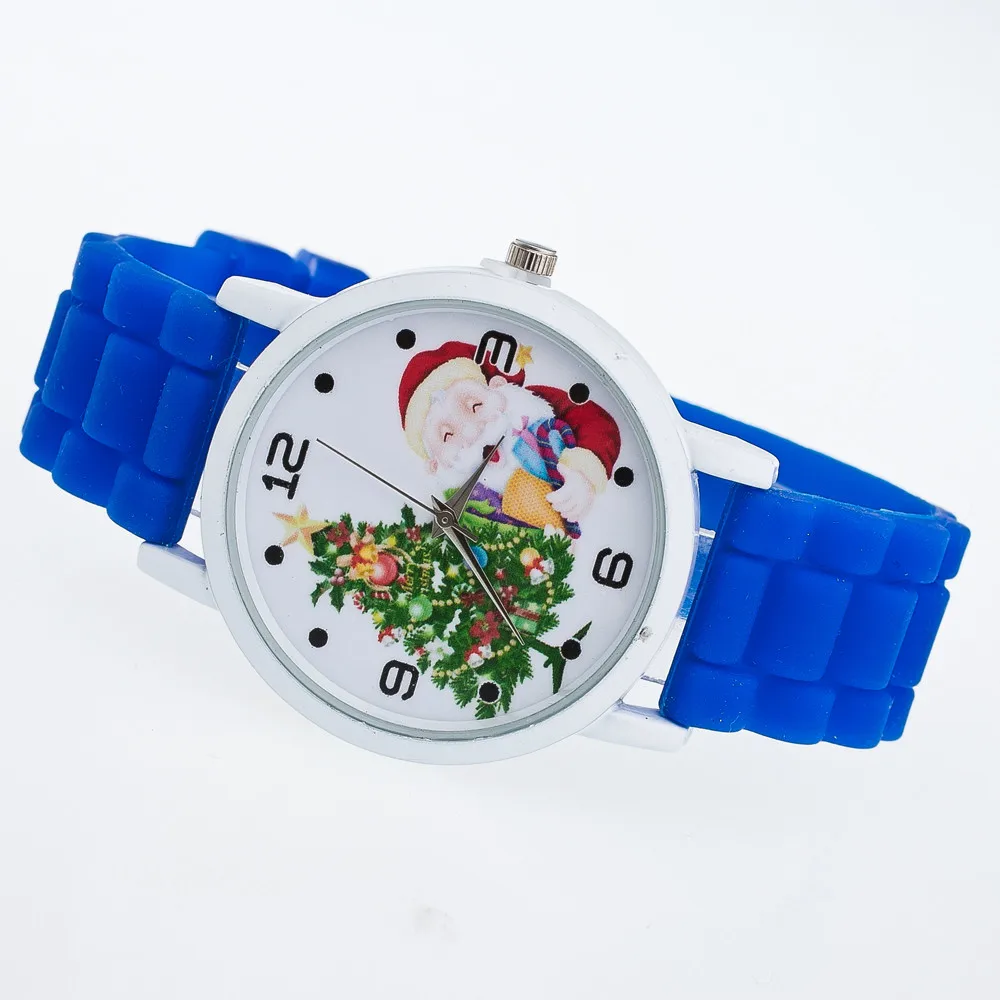 Детские Модные наручные часы с Санта-Клаусом zegarek dla dzieci reloj infantil ocuk saat ocuk saati reloj nio