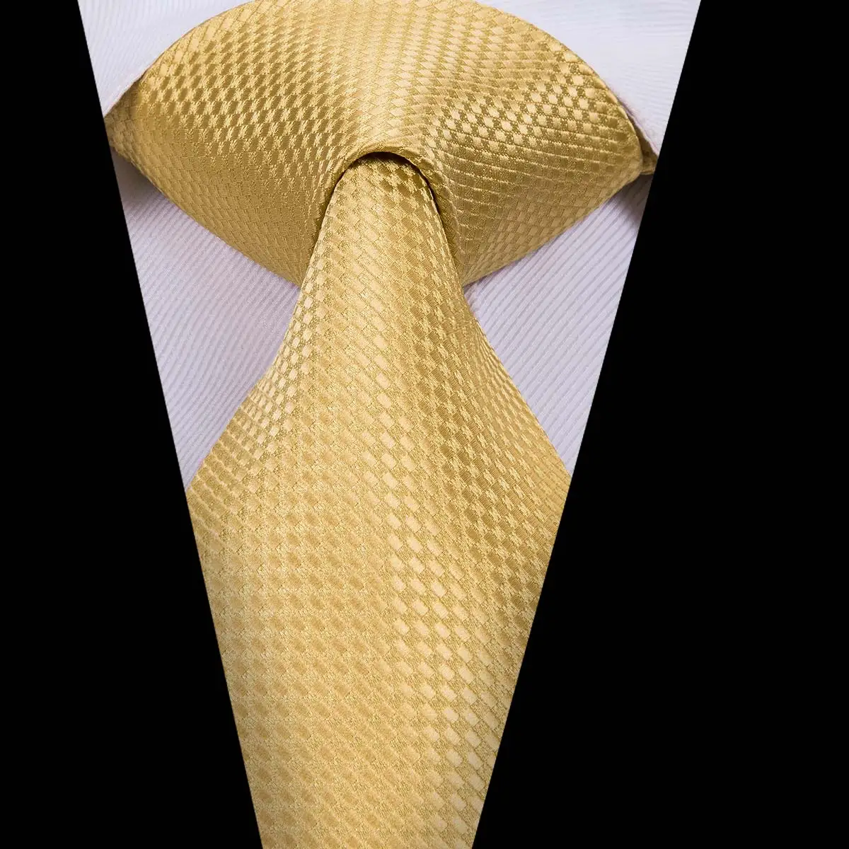 Hi-Tie горячая Распродажа галстуков для мужчин новый модный стиль золотые