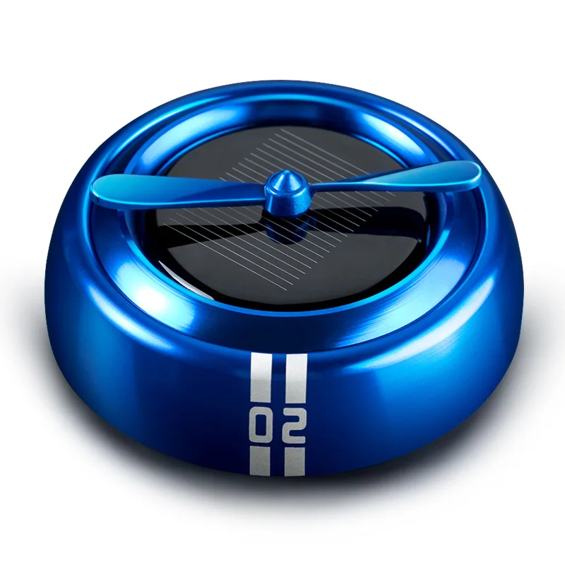 Solar Rotated Car Air Freshener Perfume Aroma Diffuser Automobiles Interior Fragrance Smell Purifier Ornaments Accessories|Освежитель