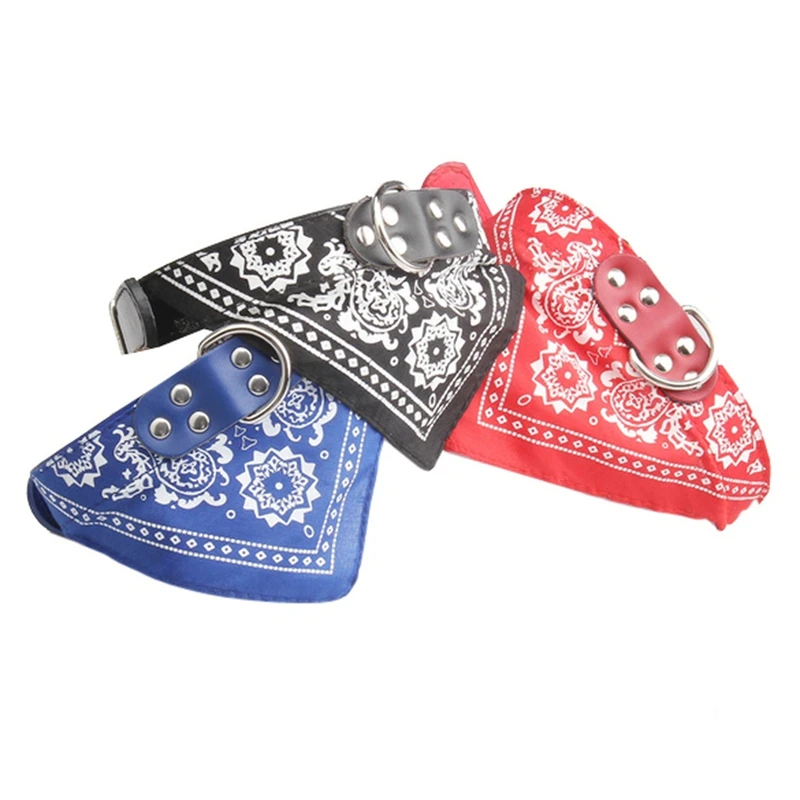 1 шт. Регулируемый собака бандана шарф воротник кота собаки любимчика щенков