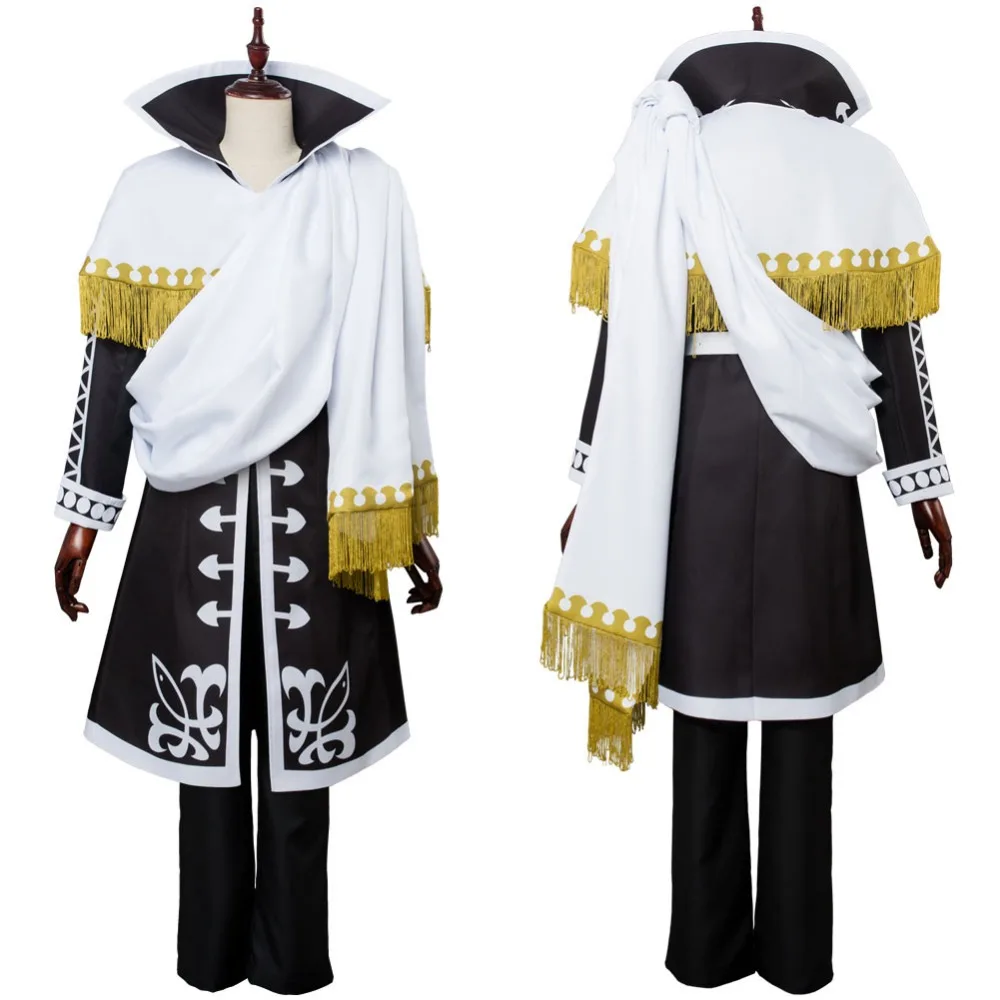 Аниме Fairy Tail Косплэй Zeref Dragneel косплей костюм сезон 5 Императорский наряд униформа