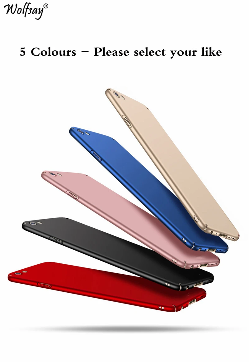 Wolfsay для крышки OPPO F3 чехол ультра тонкий PC Броня Жесткий задний Чехол телефона 5