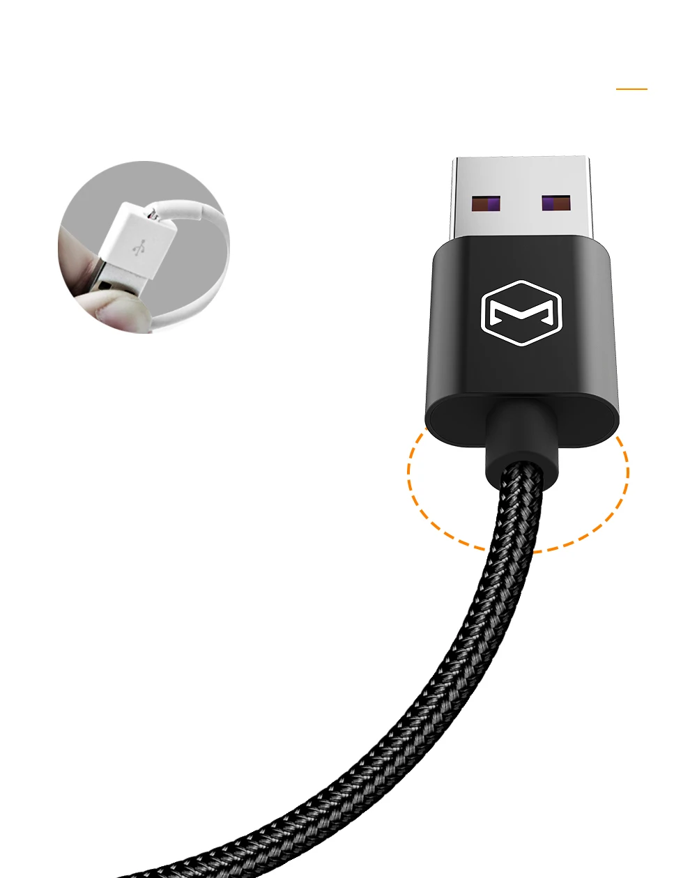 MCDODO Тип USB C кабель макс 5A быстрой зарядки для Samsung S8 плюс Xiaomi 90 градусов обратимой Тип-c для OnePlus 5 т Huawei
