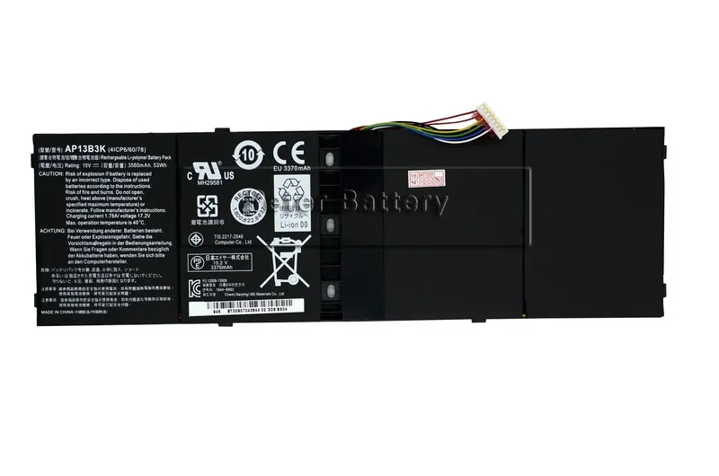 JIGU Аккумулятор для ноутбука ACER Aspire V5 473 473G V7 481 Chromebook 13 481P CB5 311 M5 583|battery for acer aspire|battery
