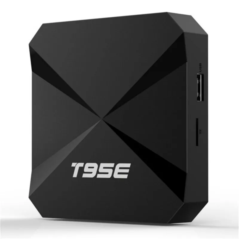 Android 5.1 Умные телевизоры коробка T95E RK3229 quad-core Cortex-A7 1 г/8 г 2.4 Wi-Fi kdplayer H.265 UHD 4 К TV Box