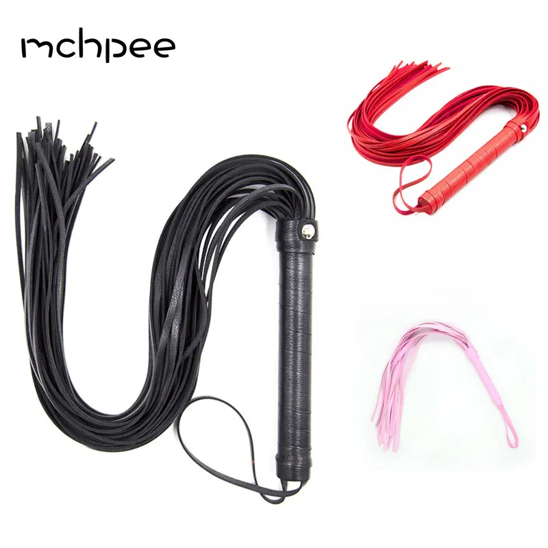 SM секс-игрушка плетка из кожи и ПУ взрослые игры Flogger с девятью хвостами для