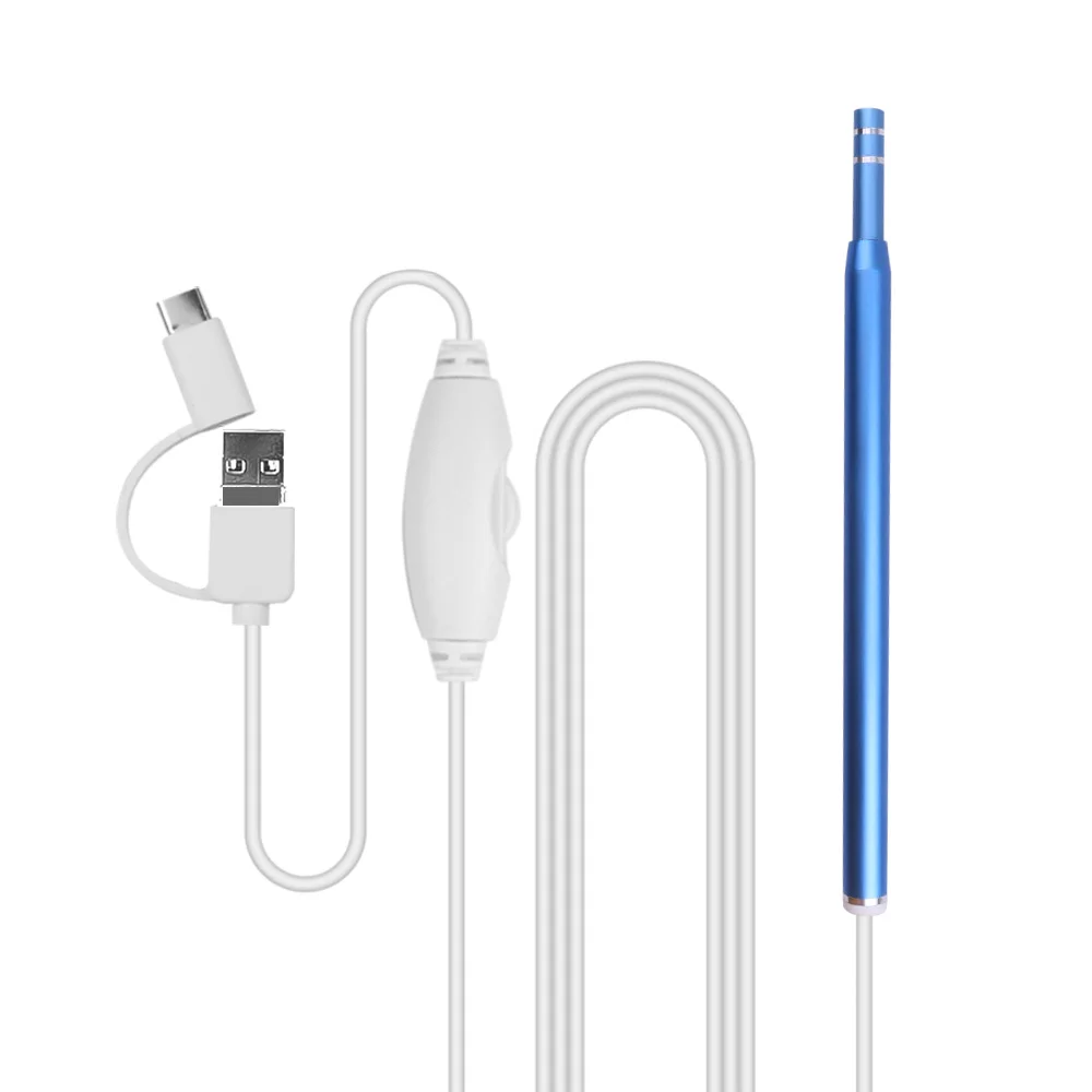 Kebidumei эндоскоп для чистки ушей 3 в 1 USB HD визуальная Ушная ложка 5,5 мм мини-камера PC ушной палочки отоскоп бороскоп инструмент
