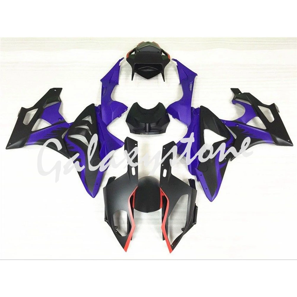 Подходит для BMW S1000RR 2012-2014 ABS впрыск кузова Комплект черного и синего цвета |