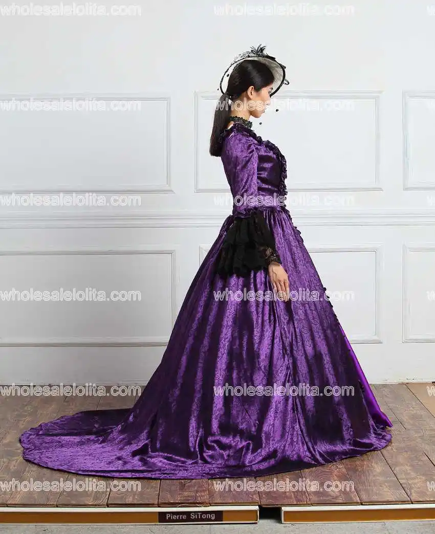 18th века Средневековый Ренессанс период платье для Для женщин Rococo барокко Мария