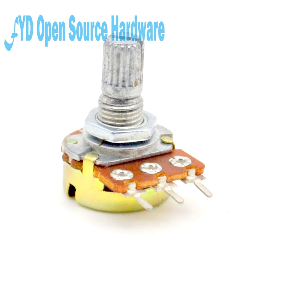 10pcsB10K L: 15 мм + винты WH148 одинарный потенциометр|potentiometer wh148|potentiometer 15mmscrew screw |