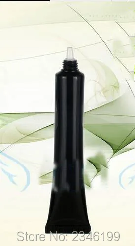 20 г мл черный шланг мягкая бутылка с золотой крышкой пластиковый косметический