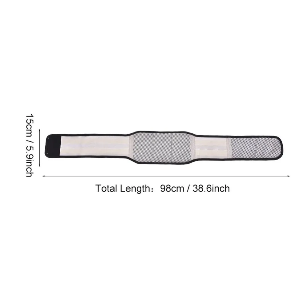 

Waist Brace Support Protection Self-heating Unisex Comfortable Waist Protector Brace Lumbar Belt For Pain Relief Black