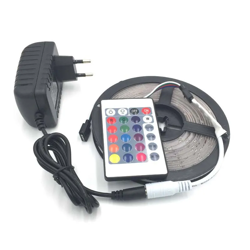 Водонепроницаемый 2835 вспышка светильник цветных (RGB) светодиодных лент гибкий