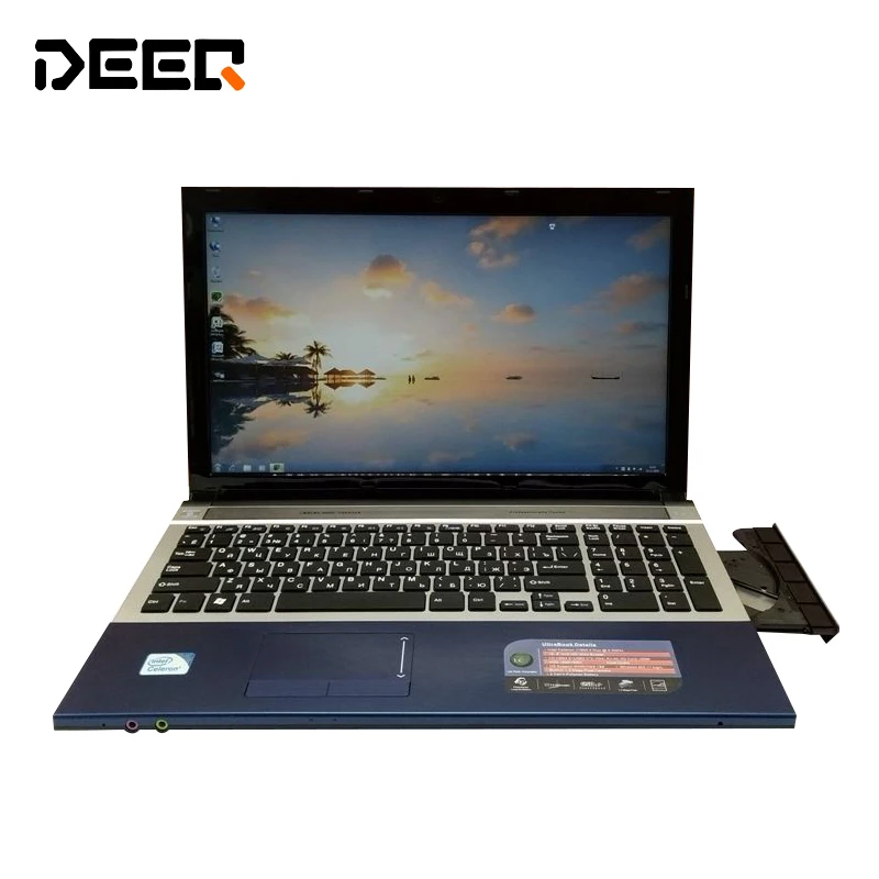 15 6 дюймовый игровой ноутбук компьютер Wtih DVD 8 ГБ DDR3 750 Гб HDD in tel i7 2 0 ГГц WIFI веб