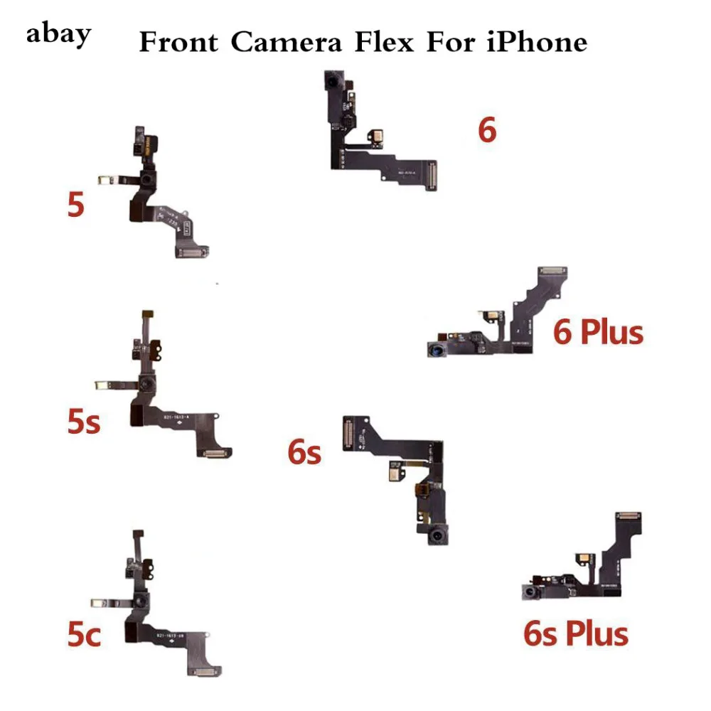 Высококачественная фронтальная камера для iPhone 5 5S 5C 6S 6 Plus объектив с датчиком