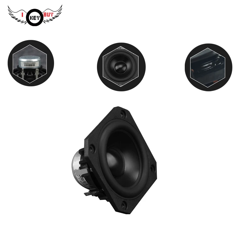 I Key Buy 2 Way 150 Вт установочный твитер динамик NdFeB магнит полный диапазон HIFI динамики