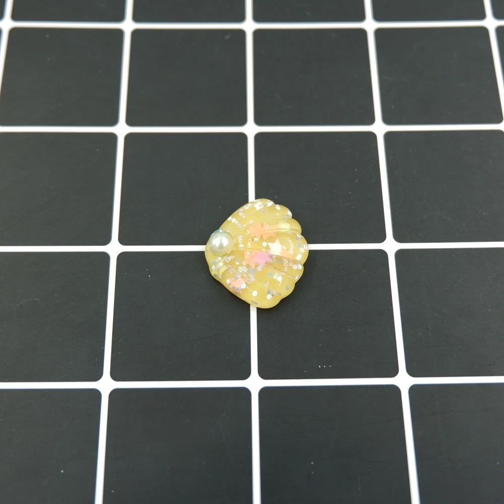 Kawaii Shell flatback Смола Кабошон для телефона деко бант волос diy украшения скрапбукинга