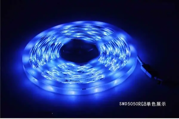 5 м Гибкая RGB Светодиодная лента 16 футов 5050 SMD 300 светодиодов водонепроницаемый