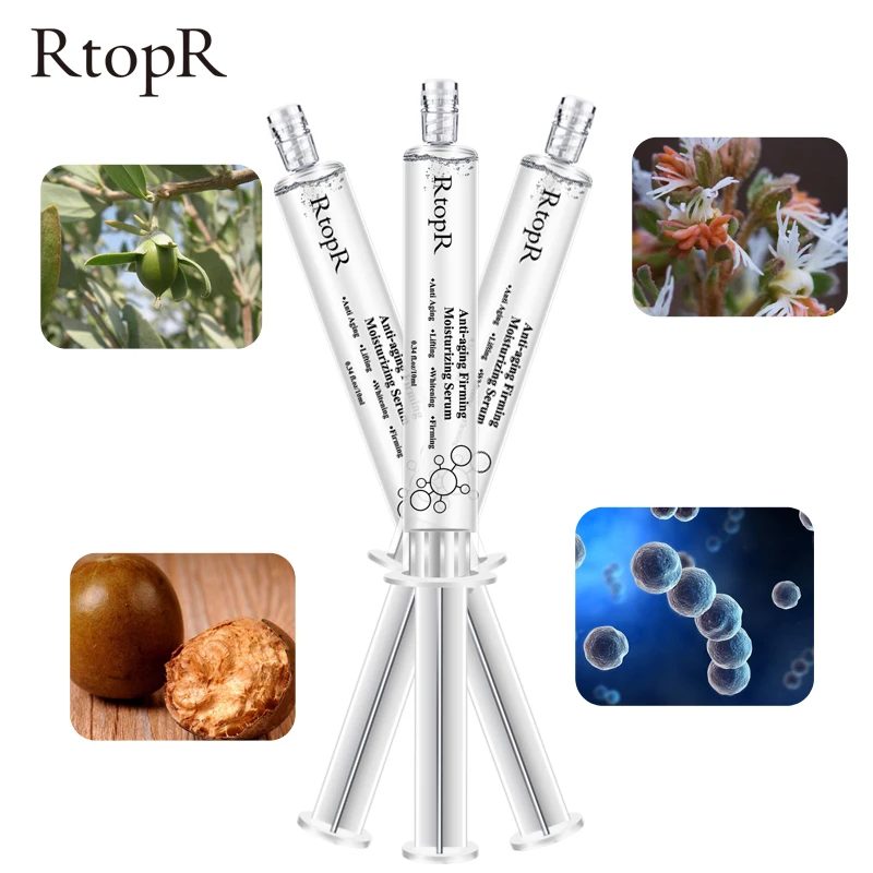 

RtopR Hyaluronic Acid Anti-aging Firming Face Moisturizing Serum Effective repair Facial skin Rejuvenation Skin Care Cream 10ml