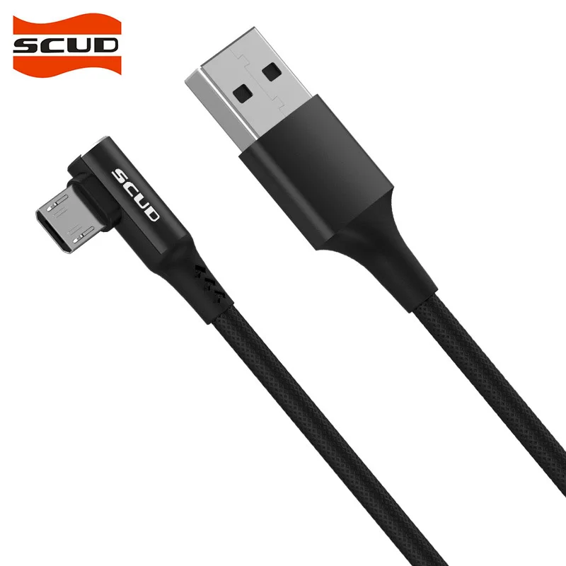 Кабель для передачи данных SCUD SJ RM9 кабель Micro USB нейлоновый зарядки и мобильного