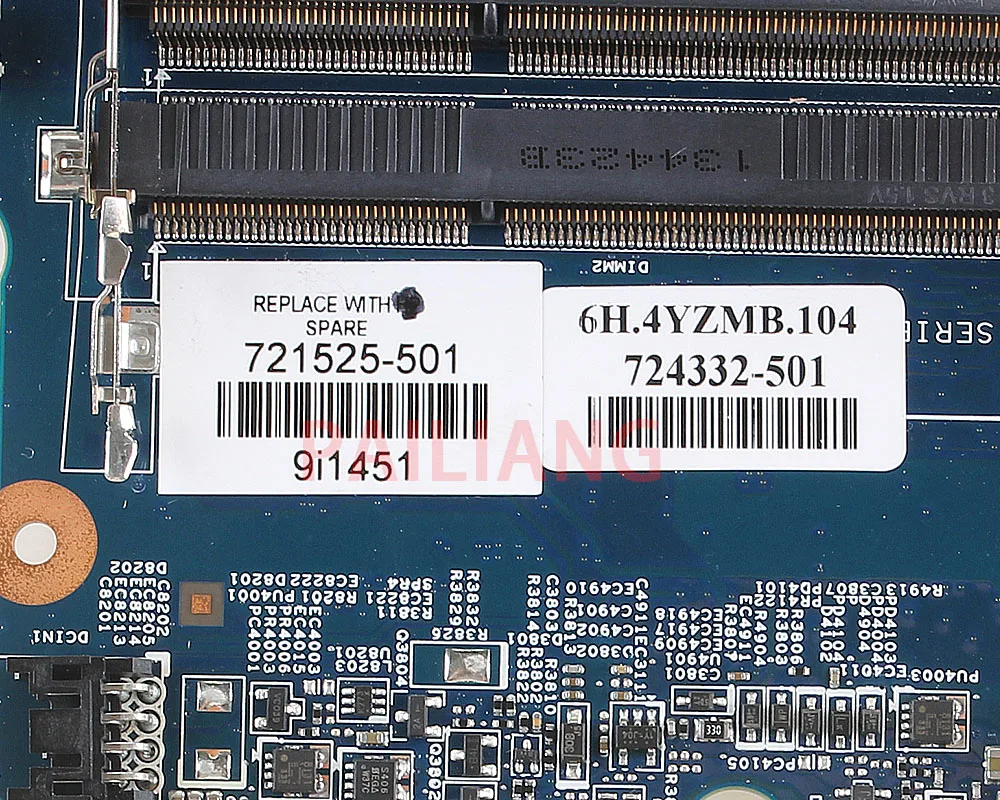 Pailiang материнская плата для ноутбука hp 440 G0 450 G0 PC материнская плата 721525-501 721523-601 48.4YZ34.011 полный tesed DDR3