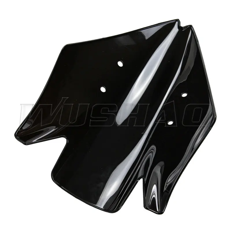Мотоцикл двойной пузырь лобовое стекло ветер экран для 2007 2008 2009 Kawasaki Z1000 Z 1000 черный Иридиевый прозрачный