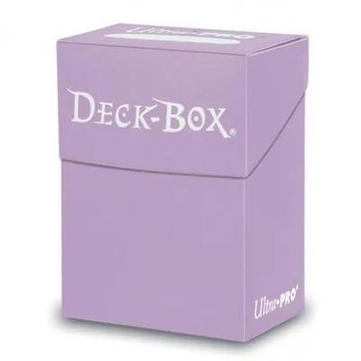 Light Purple Много цветов выбор Ультра Pro колода коробка настольные игры карты колода коробка для магического сбора/Pkm/Yugioh/Star Realms - Цвет: Light Purple