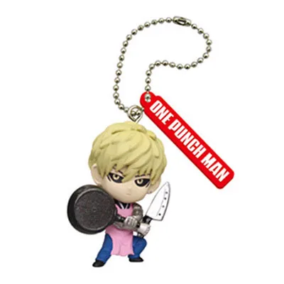 Японского аниме one punch man коллекция 2 оригинальные капсульные игрушки Сайтама