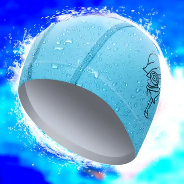 

Baby Inflatable Swimming Pool Accessories Outdoor Beach Cartoon Elastic Swim Cap Kids Swimming Pool Equipment