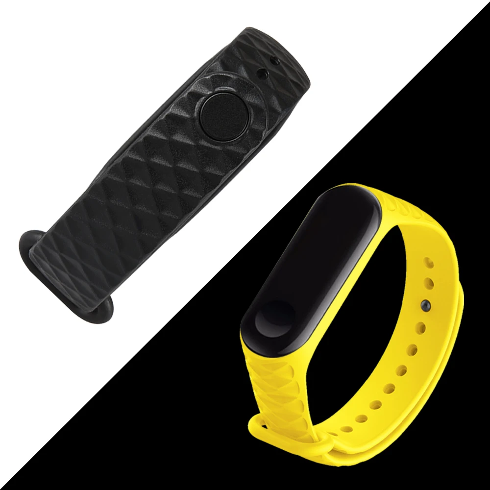 Браслет для xiaomi mi Band 4, спортивный ремешок, часы, силиконовый ремешок на запястье для xiaomi mi band 3/4, аксессуары, браслет mi band 3, ремешок